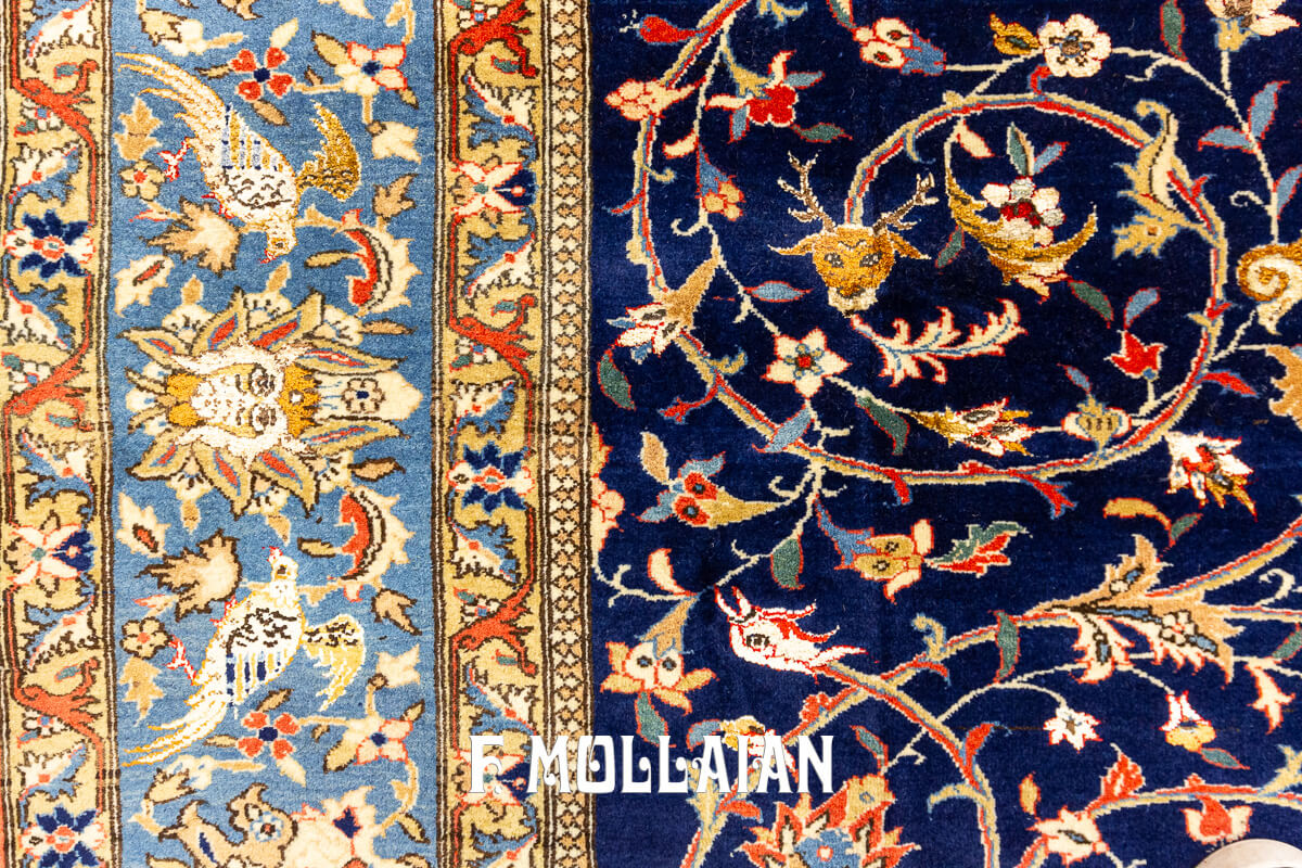 Tehran Rug Part Silk n°:543574